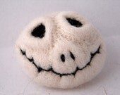 Nightmare before christmas needle felted Jack Skellingtone pin