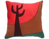 Fall Tree Cashmere Pillow