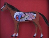 Horse anatomy Brooch