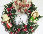 Hark the Herald Angels Sing Christmas Wreath