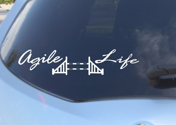 Agility Life Vinyl Sticker