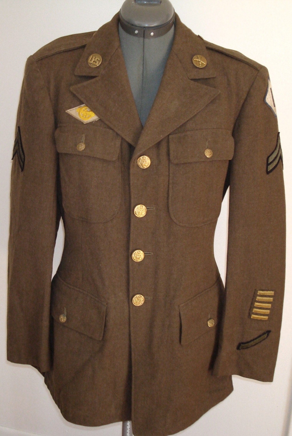WWII ARMY DRESS The Dress Shop