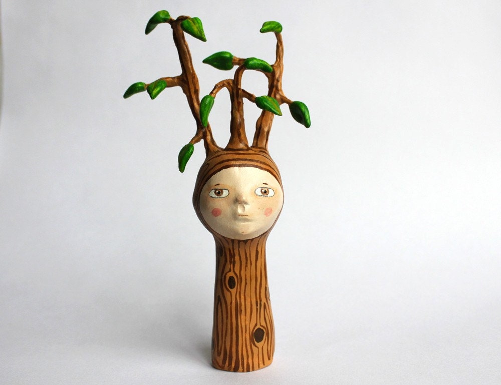 The tree child no.1 - finger puppet