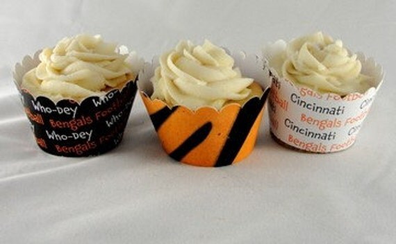 Bengals Cupcake Wrappers
