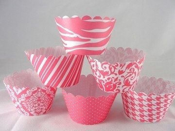 Pink Cupcake Wrappers