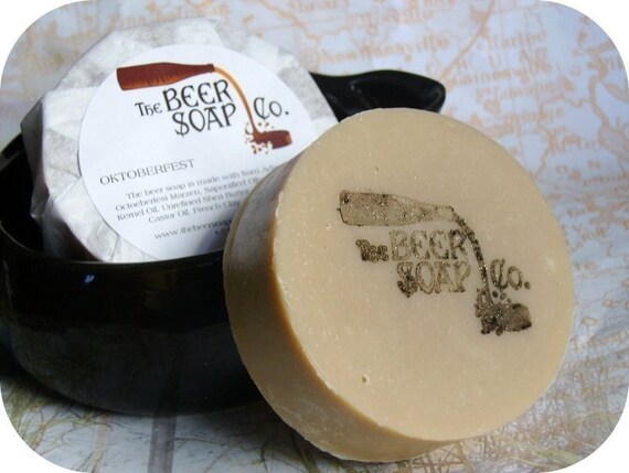 Oktoberfest (TM) Beer Soap - Made with Sam Adams Octoberfest Marzen Beer
