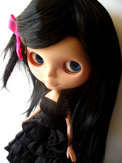 Custom'Blythe' Doll Goth Ariel From elvyess