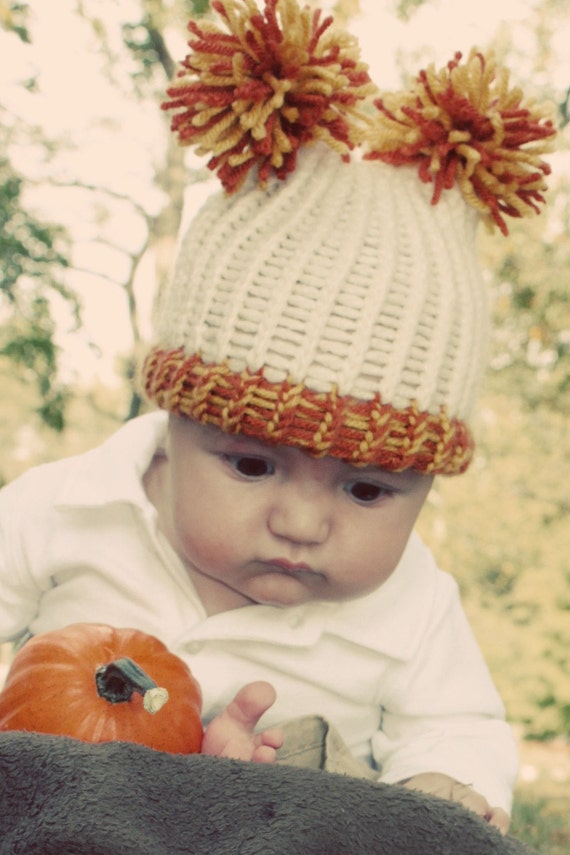 Lion Pom Pom Cap