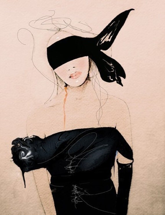 Lanvin2 SS/10- Fashion Illustration Art Print