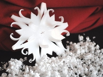 Let It Snow Wedding Favor Handmade Snowflake SOAP Winter Wedding Favors 