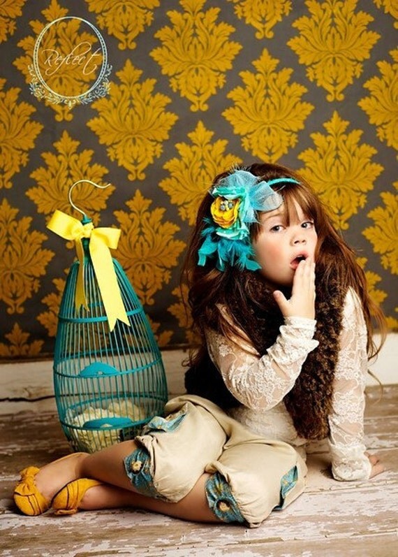 The Gretta Hairpiece-vintage, couture, hair, head, band