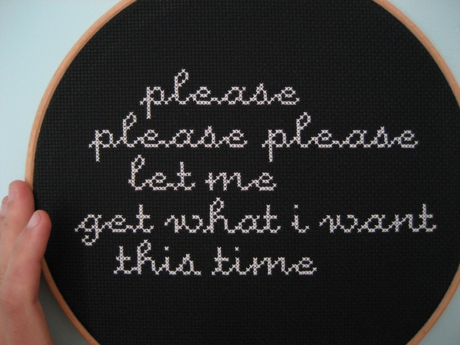 The Smiths Embroidery Lyrics Kimberly Scola