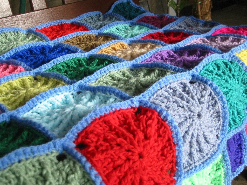 Crocheted Textured Reversible La
p Blanket - Afghans Charity