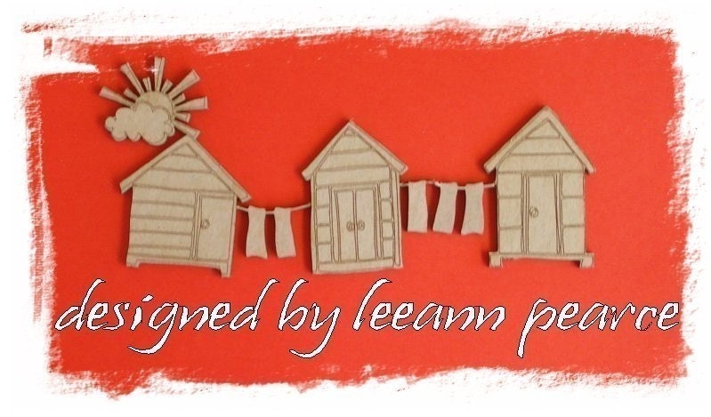 CHIPBOARD - LAZY DAYS - huts with towels