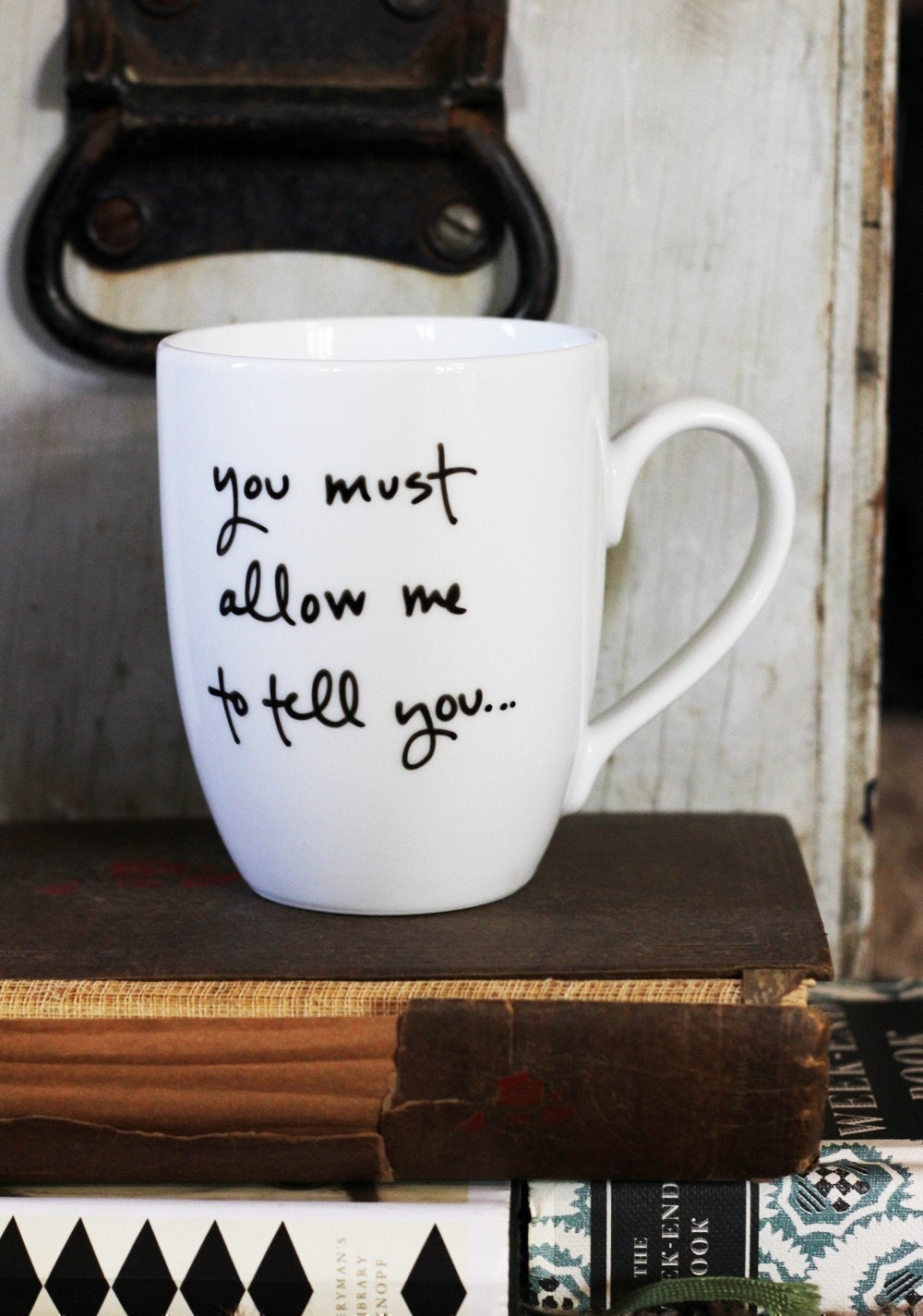 Mr. Darcy Proposal Mug