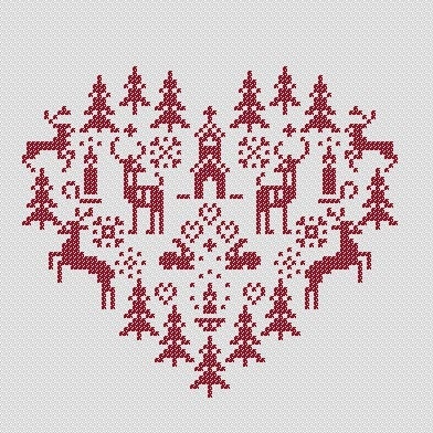 Heart in Hand Needleart: Counted Cross Stitch Charts and Kits