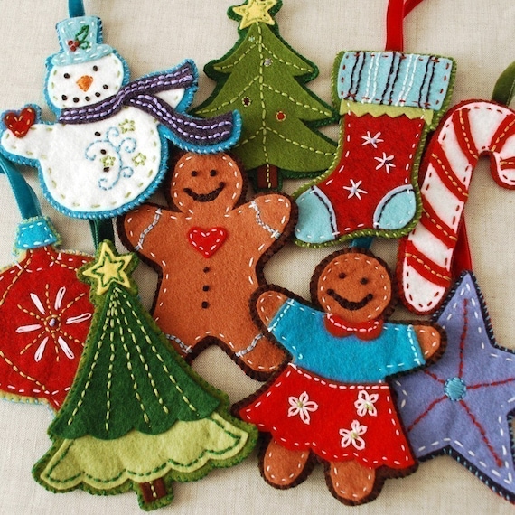 Patterns For Felt Ornaments Free Patterns