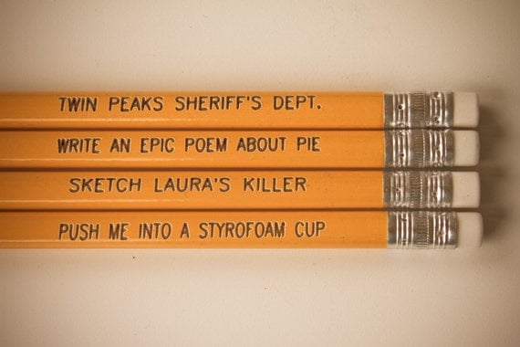 Twin Peaks Pencil Set