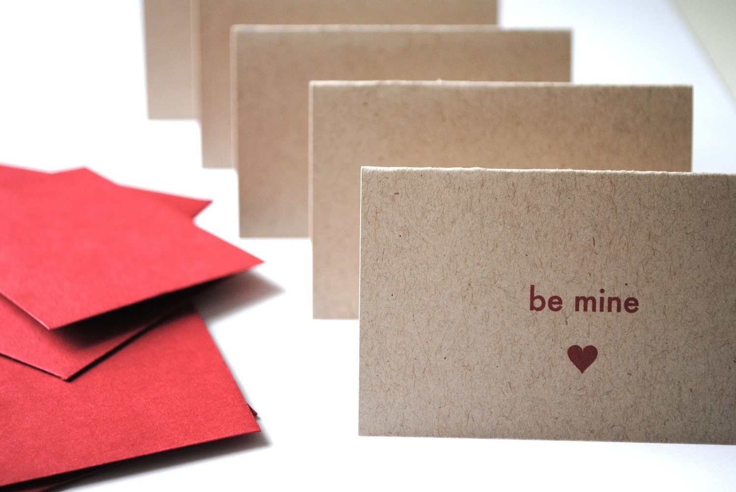 sweet nothings...mini valentine notecards, set of 5