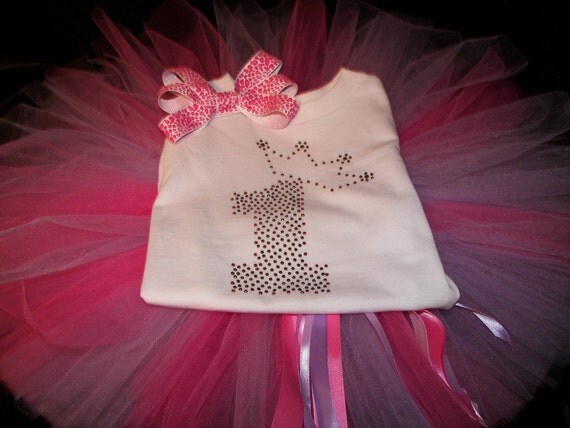 Birthday DIVA Bling Tutu Set--Boutique Style-Perfect for Birthdays,Portraits-Free Hairbow