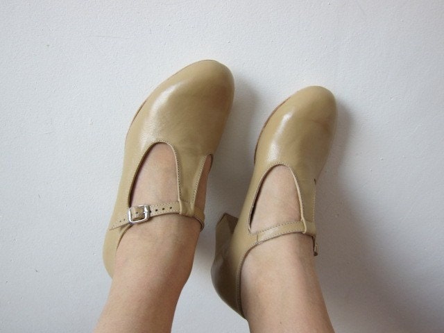 Marianne T-strap / T-bar heels