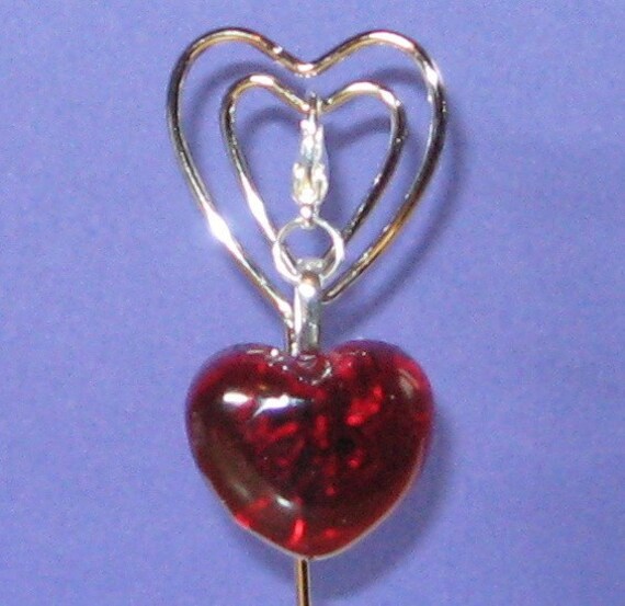 Heart Key Charm Safety Belt Snug Hugs Backpack Bookbag Zipper Pull
