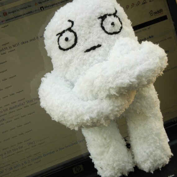 Mini Look of Disapproval Cookie Nummie Plush Monster