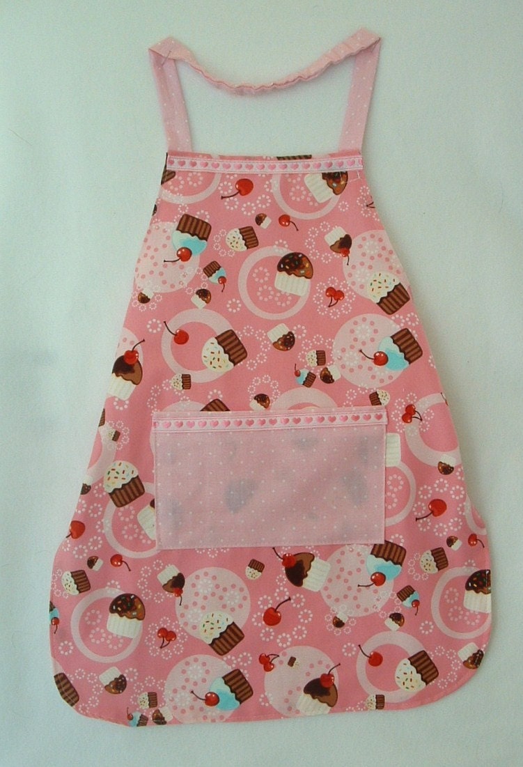 Cupcakes Galore Do It Myself child apron personalized chef style