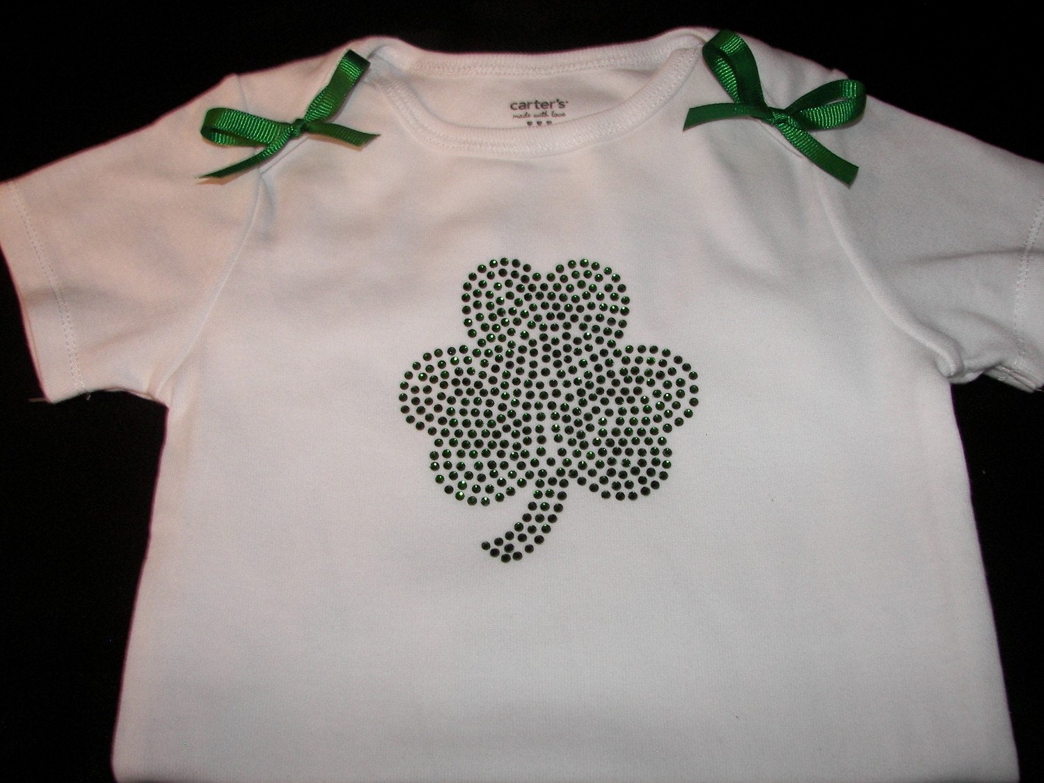 St. Patty's Princess Bling Tutu Set--Boutique Style-Fun & Adorable-Free Flower Clip