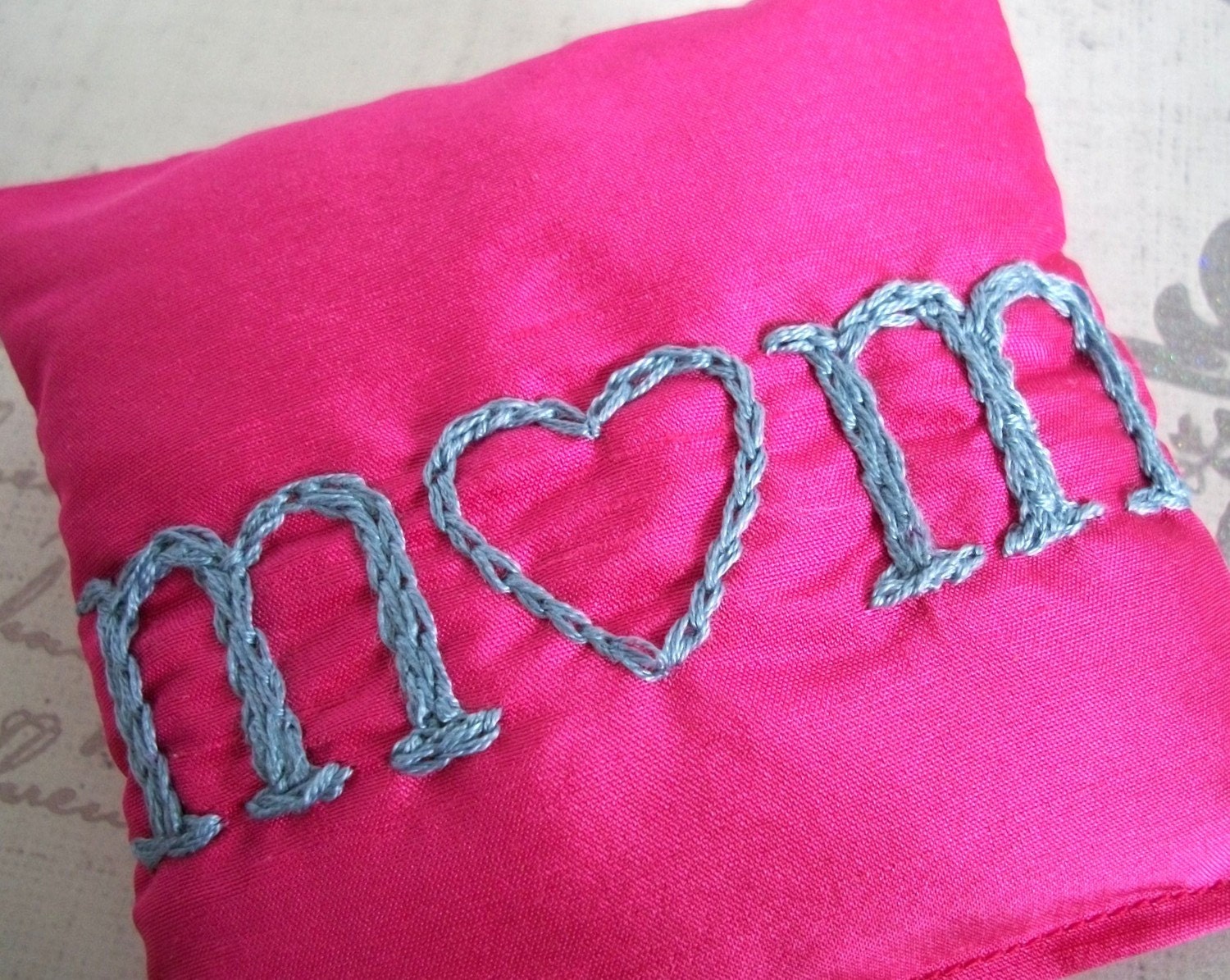 Lavender Sachet with Hand Embroidery by Dolce Dreams