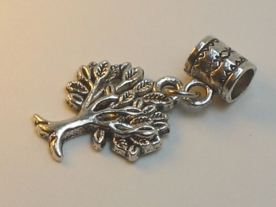 Pandora Style Dangle Charm - Tree of Life