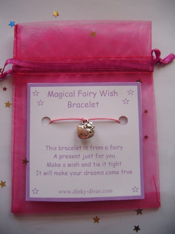 Magical Fairy Wish Bracelet HELLO KITTY Charm