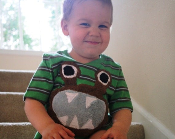 Custom Kids Monster Tee Shirt or Onsie