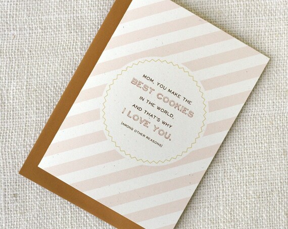 Mother's Day Card - Best Cookies