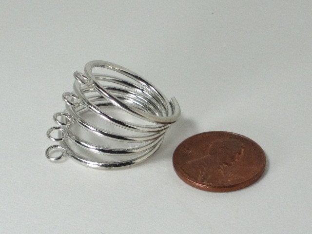 Ring Base - 5 Adjustable Rounds - Silver - 4 Piece