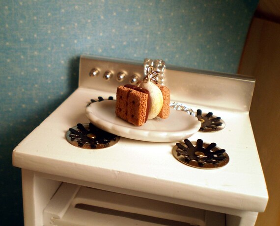Toasted S'mores Necklace