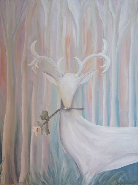 Swamp Soul-as seen in CHARLESTON HOME MAGAZINE fall 2011 original painting
