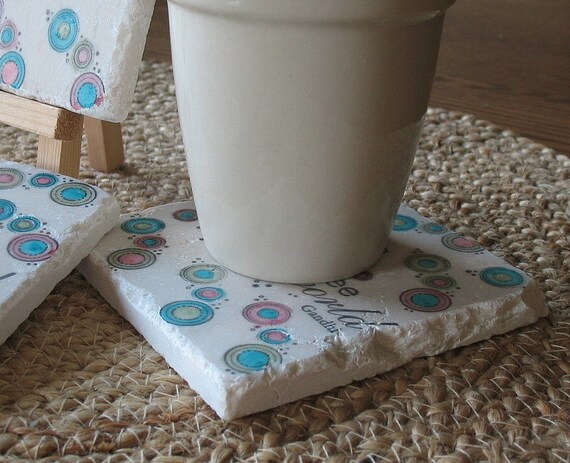 Coasters Be the Change, Set of 4