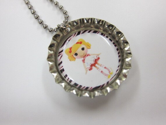 Bottlecap Necklace - LALALOOPSY Doll