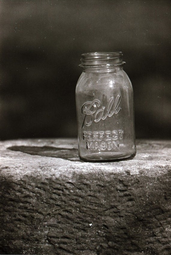 Mason Jar 8x12 Print