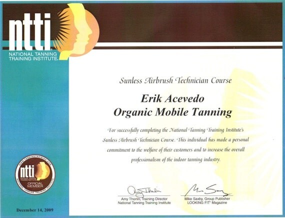 Organic Self Tanner/ Sunless Tanning Lotion, natural