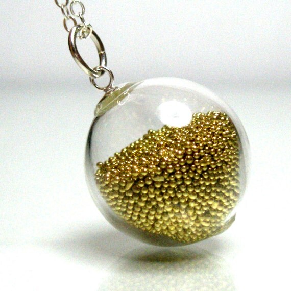 Golden Microbead necklace from Studio 8