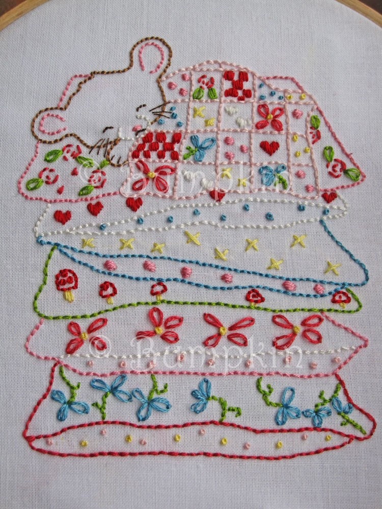 Sweet Dreams - Hand Embroidery PDF Pattern