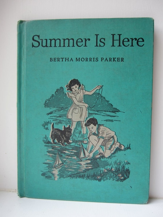 1954 Summer is Here Childrens Book