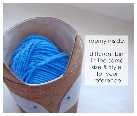 Dandelion Linen Box Nubby Oatmeal linen Bin Organizer Storage Basket  Handmade tagt team Gift Wrap