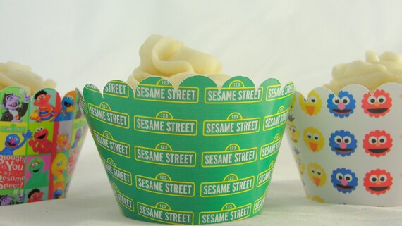 Sesame Street Cupcake Wrappers 2