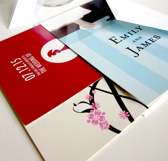 Modern Wedding Paper Samples Wedding Invitations Save the Dates 