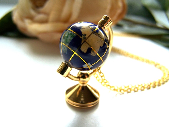 the world on a string necklace.