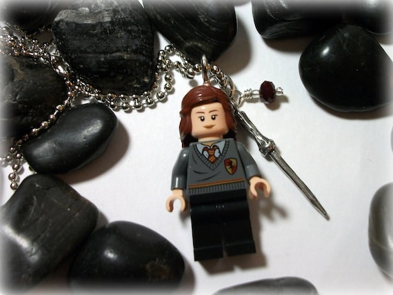 Hermione Granger (Harry Potter) Necklace with Wand Charm