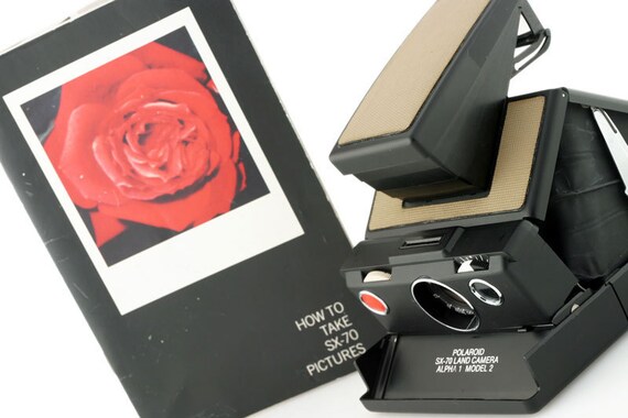 Vintage POLAROID SX-70 Land Camera Alpha 1 Model 2 Original Instruction Manual - ion9 Refurbished